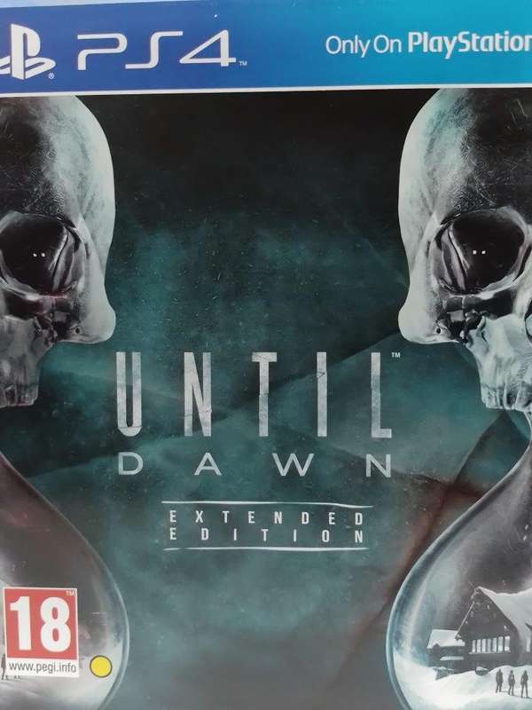 PS4 - Until Dawn Extended Edition