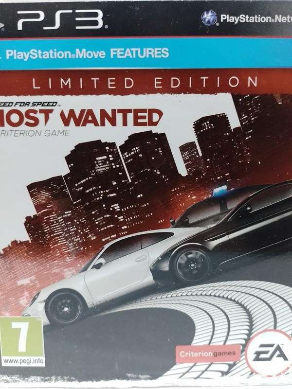 PS3 - Need For Speed Most Wanted Limited Edition