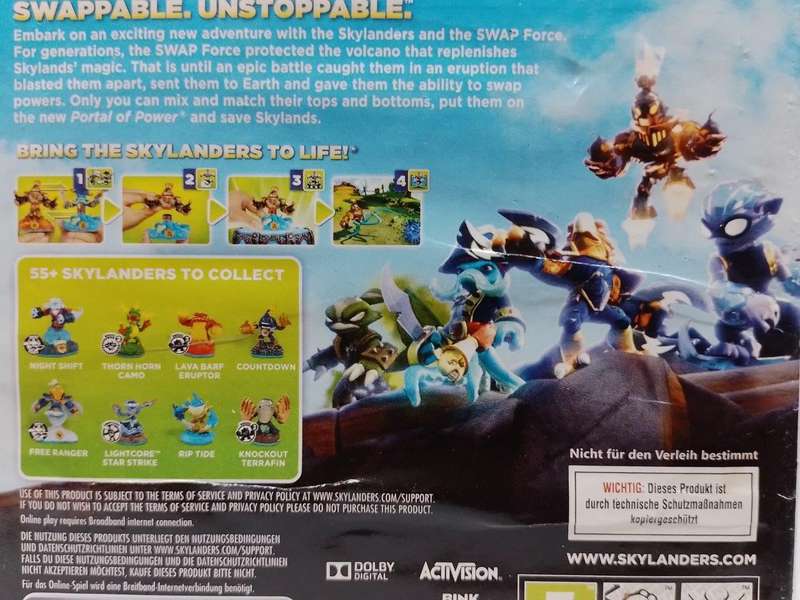 PS3 - Skylanders Swap Force