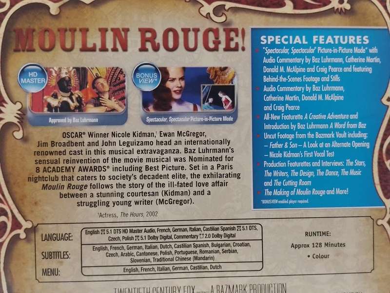 Blu-ray - Moulin Rouge