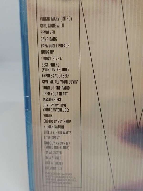 Blu-ray - Modonna MDNA World Tour (New Sealed)