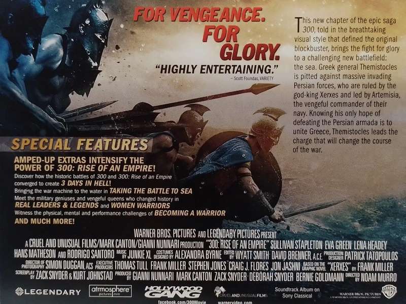 Blu-ray - 300 Rise of An Empire