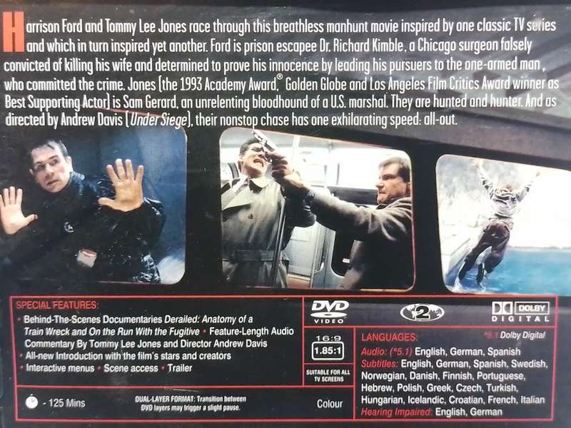DVD - The Fugitive