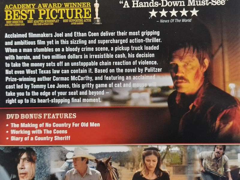 DVD - No Country For Old Men