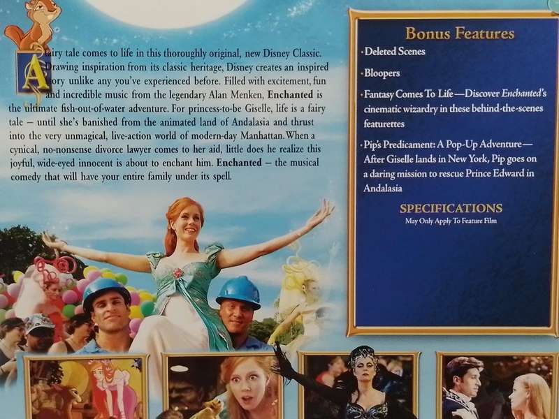 DVD - Enchanted - Walt Disney