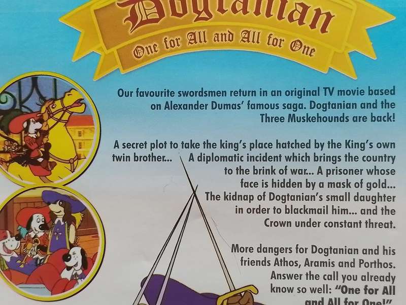 DVD - Dogtanian One For All and All for One