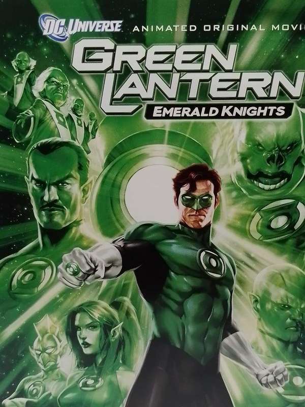 DVD - Green Lantern Emerald Knights