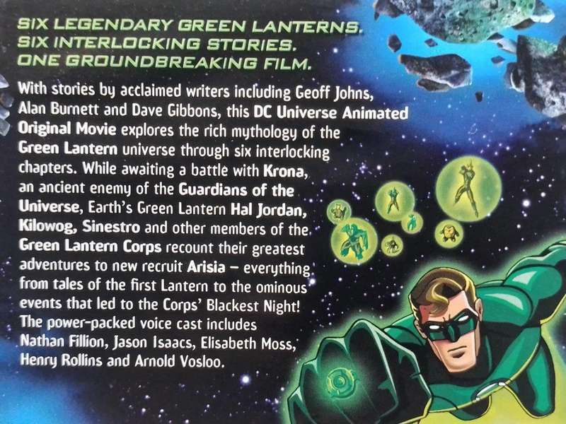 DVD - Green Lantern Emerald Knights