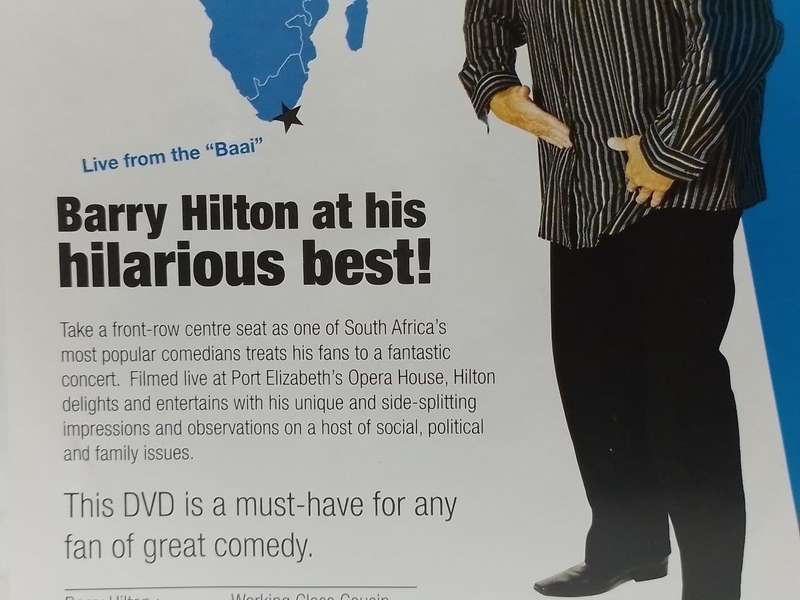 DVD - Barry Hilton Working Class Cousin