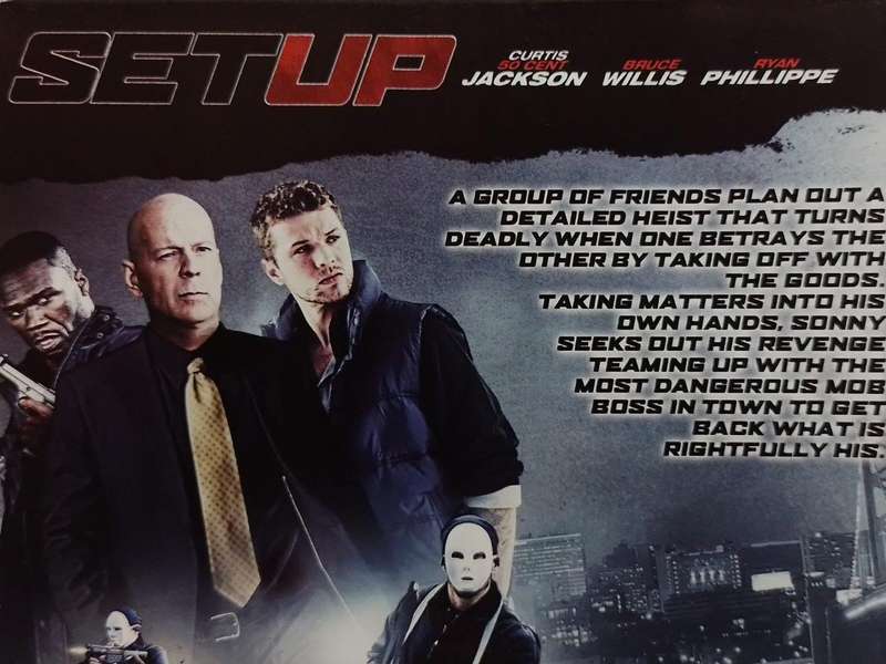 DVD - Set Up - Bruce Willis 50 Cent
