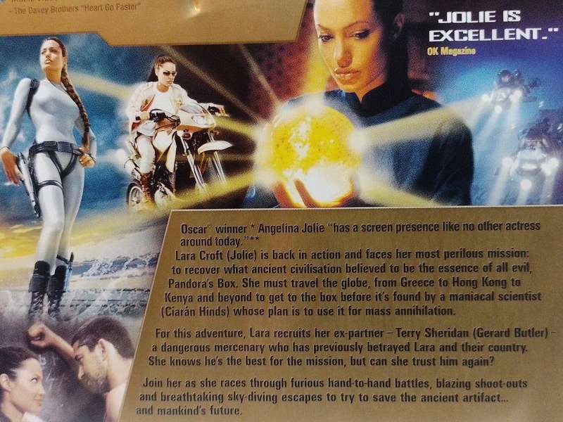 DVD - Lara Croft Tomb Raider