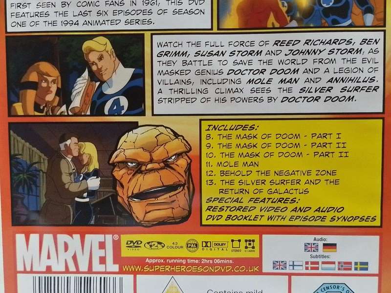 DVD - Fantastic Four Season 1 Volume 2