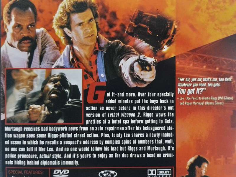 DVD - Lethal Weapon 2