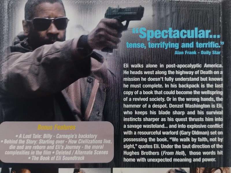 DVD - The Book of ELI - Washington, Oldman