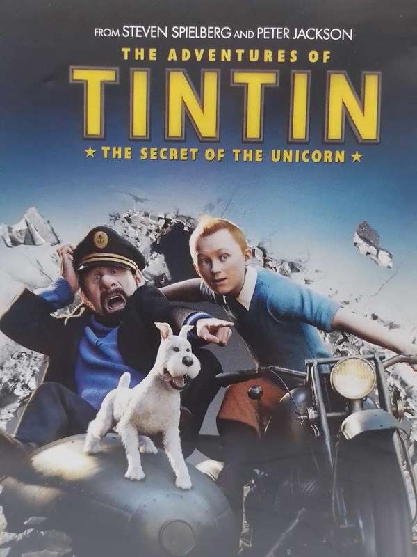 DVD - The Adventures of TinTin The Secret of The Unicorn