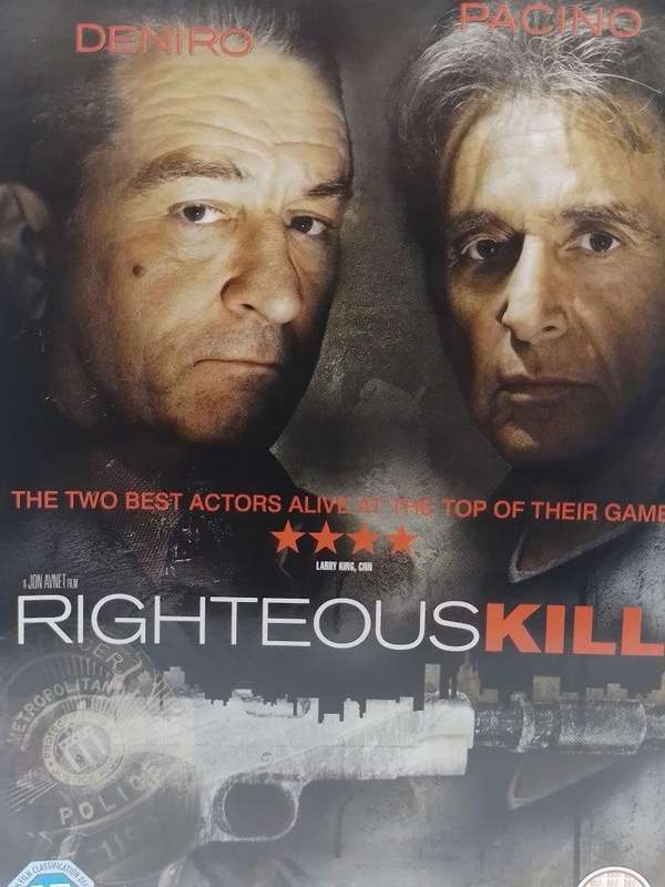 DVD - Righteous Kill - DeNiro Pacino