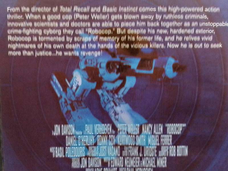 DVD - Robocop Trilogy 1,2,3