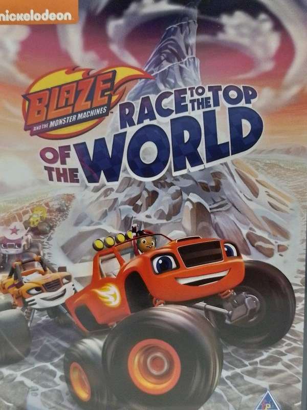 DVD - Blaze and The Monster Machines Race to The Top Of The World