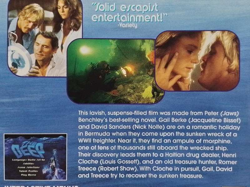 DVD - The Deep - Nolte Bisset
