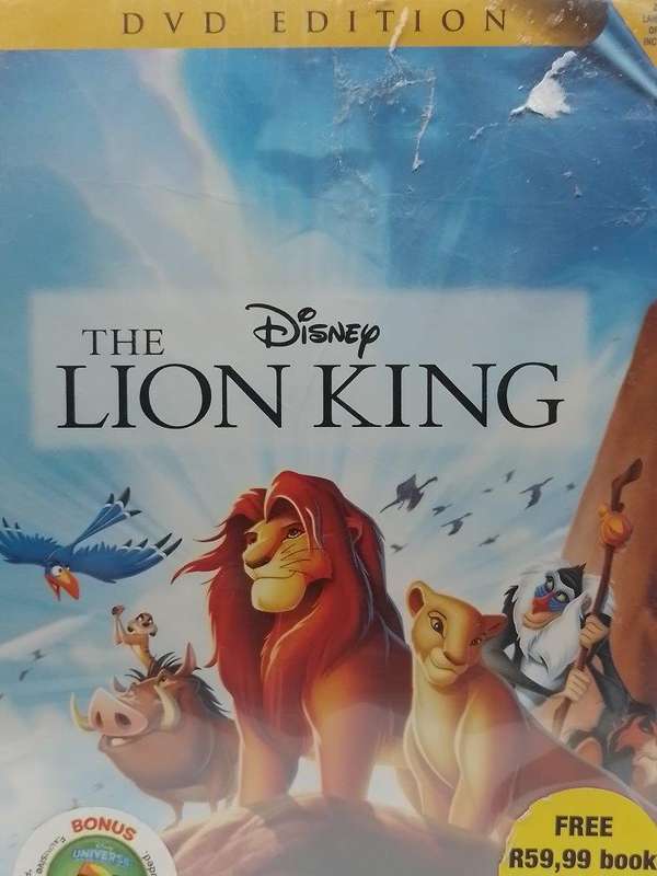 DVD - Disney The Lion King (New Sealed)(NOS)
