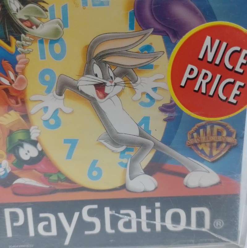 PS1 - Bugs Bunny Lost in Time (Pal black disc)