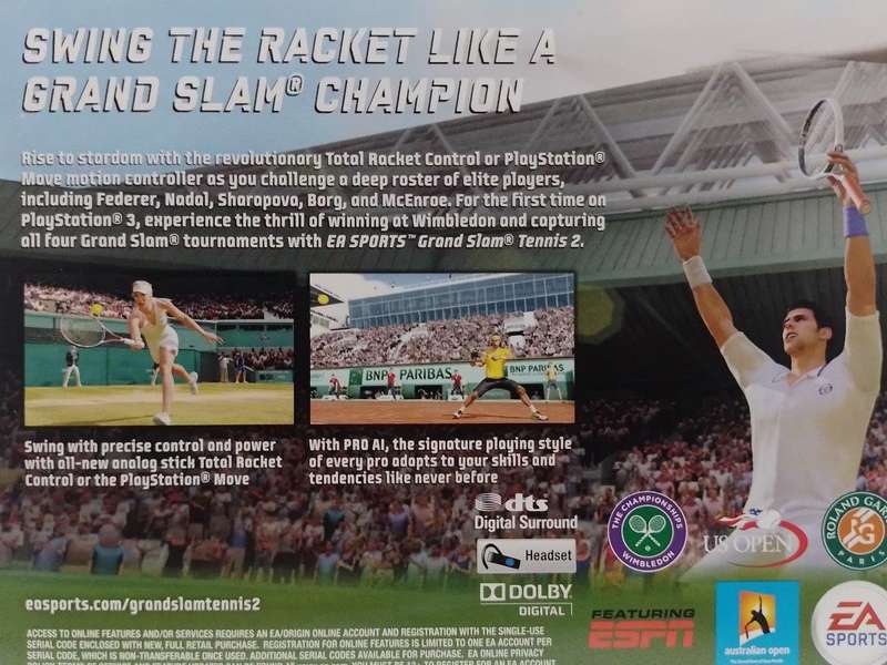 PS3 - Gran Slam Tennis 2