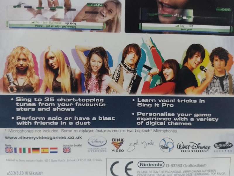 Wii - Disney Sing It