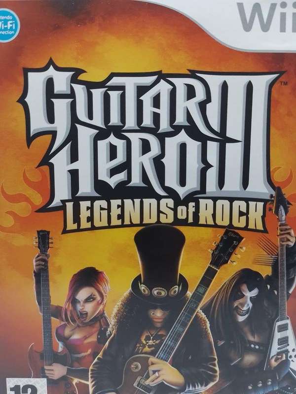 Wii - Guitar Hero III Legends of Rock