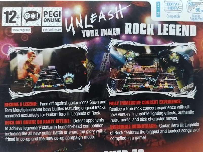 Wii - Guitar Hero III Legends of Rock