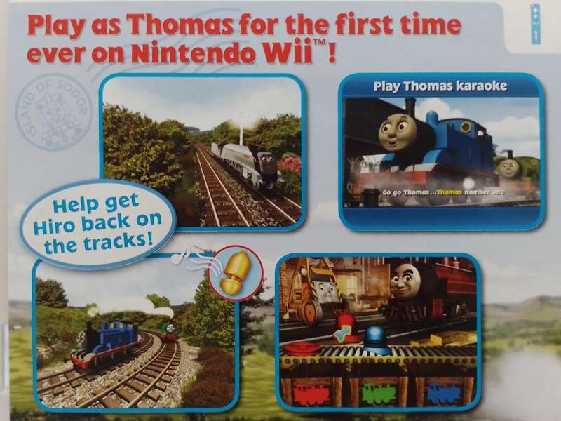 Wii - Thomas & Friends Hero of The Rails