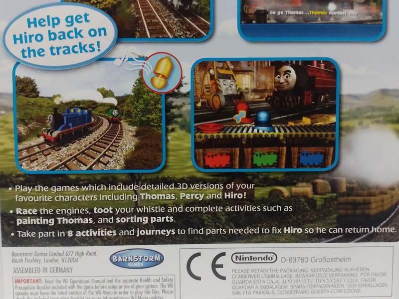 Wii - Thomas & Friends Hero of The Rails
