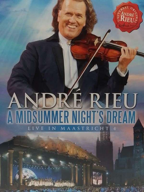 DVD - Andre` Rieu A Minsummer Night's Dream - Live In Maastricht