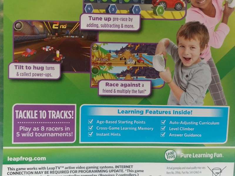 LeapFrog Leap TV - Kart Racing Supercharged
