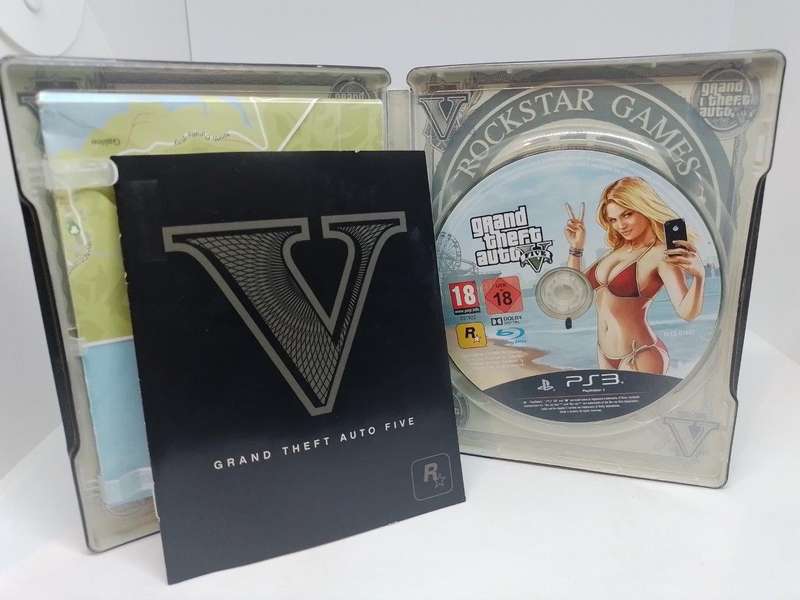 PS3 - Grand Theft Auto V (Steelbook)