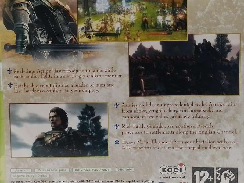 Xbox 360 - Bladestorm The Hundred Year War