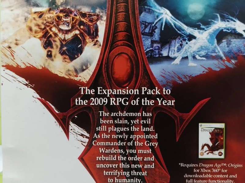 Xbox 360 - Dragon Age Awakening Origins - Expansion Pack