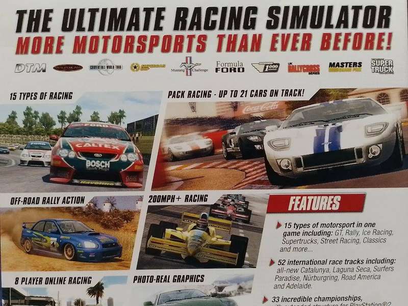 PS2 - TOCA Race Driver 2