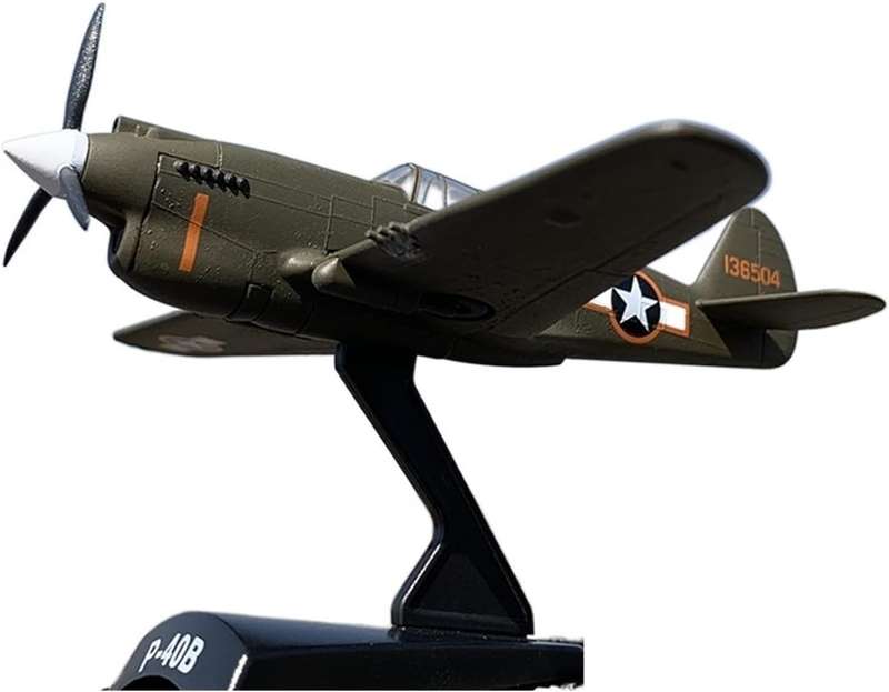 Del Prado WWII Navy Army American USA P40B P-40B Warhawk  1:90 Scale  (NOS)