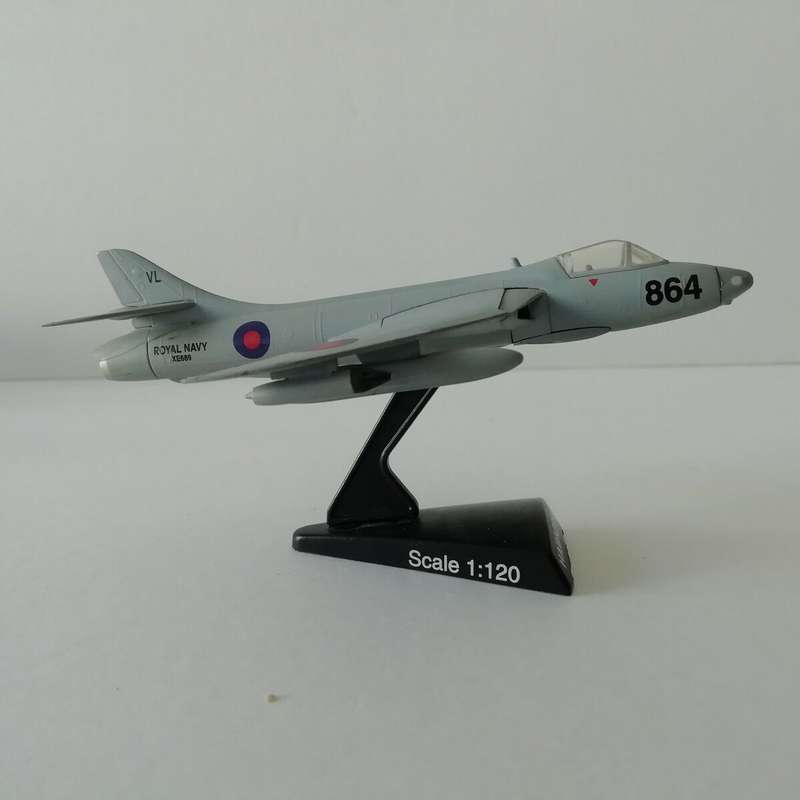 Del Prado Hawker hunter 1:120  1:120 Scale  (NOS)