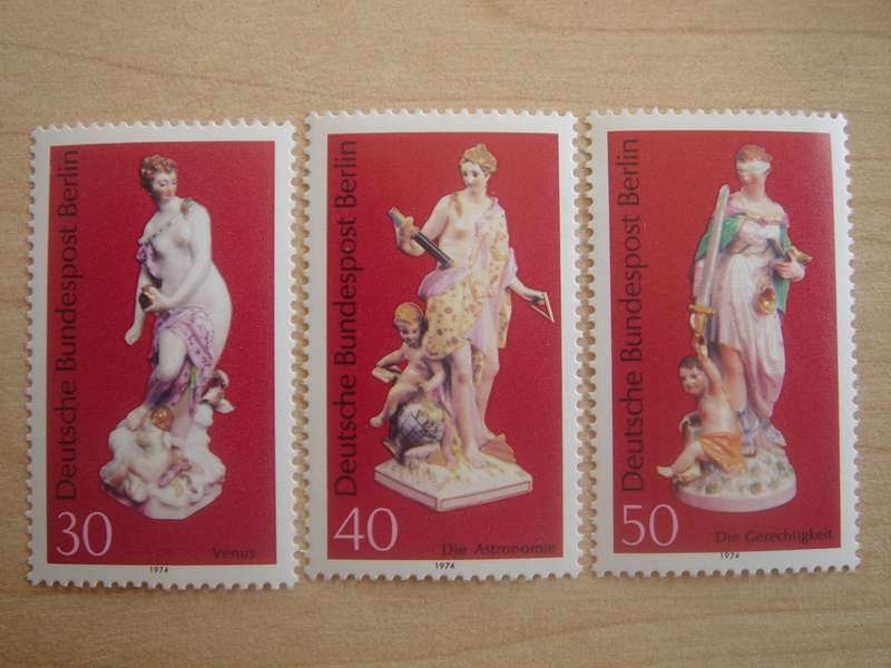 1974 West Berlin MiNr 478-480 MNH