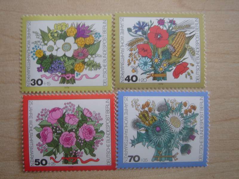 1974 West Berlin MiNr 473-476 MNH