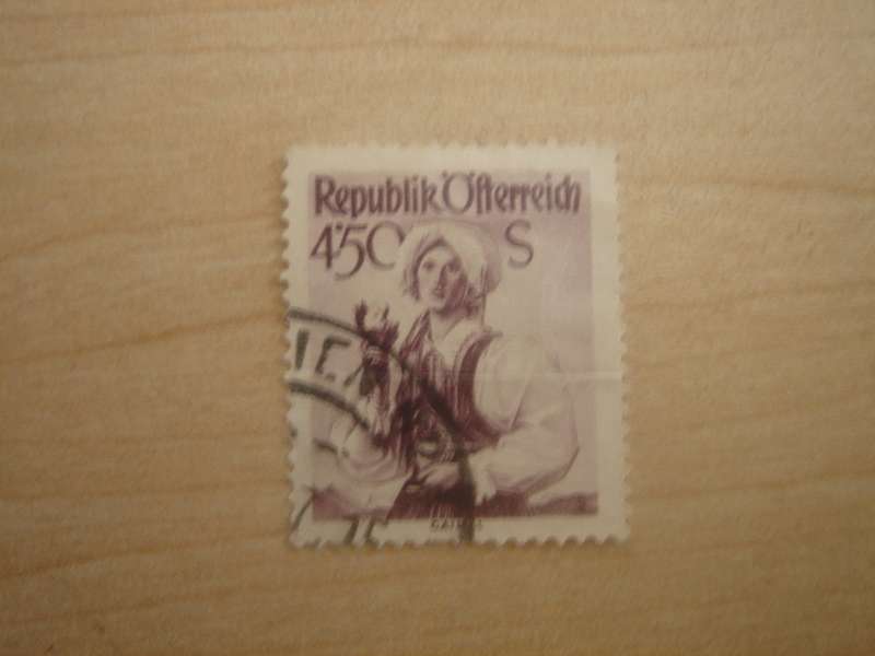 1951 Austria - Trachten MiNr 920 used, stamped