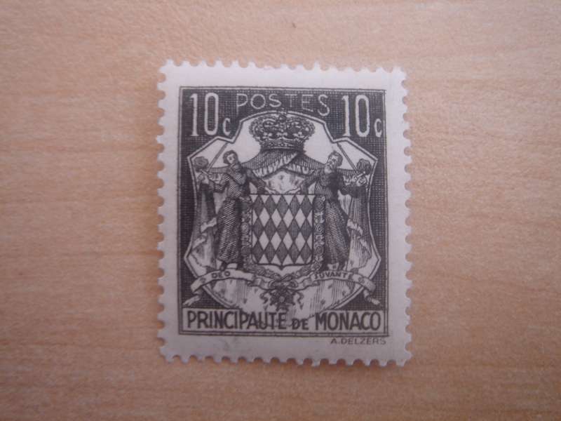 1941 Monaco - Coat of Arms 10c MNH