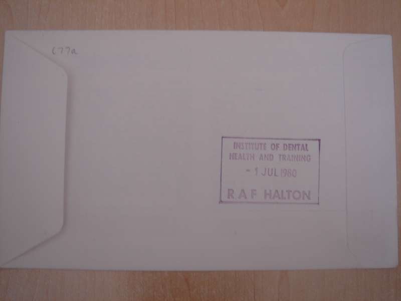 1980 RAF Dental Branch 50th Anniversary Cover