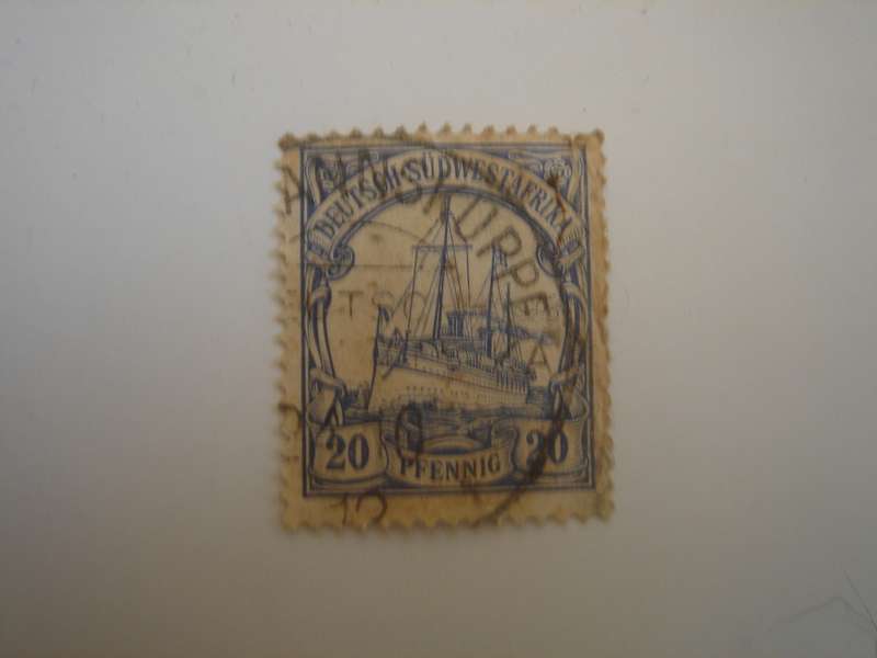 1911 Deutsche Kolonien - Deutsch SWA MiNr 27 used, stamped