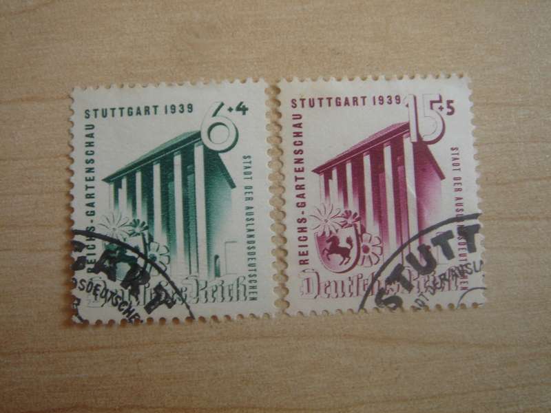 1939 Deutsches Reich MiNr 692-693 used, stamped
