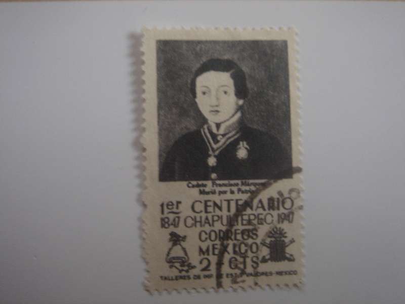 1947 Mexico - Child Heroes 2 c used, stamped