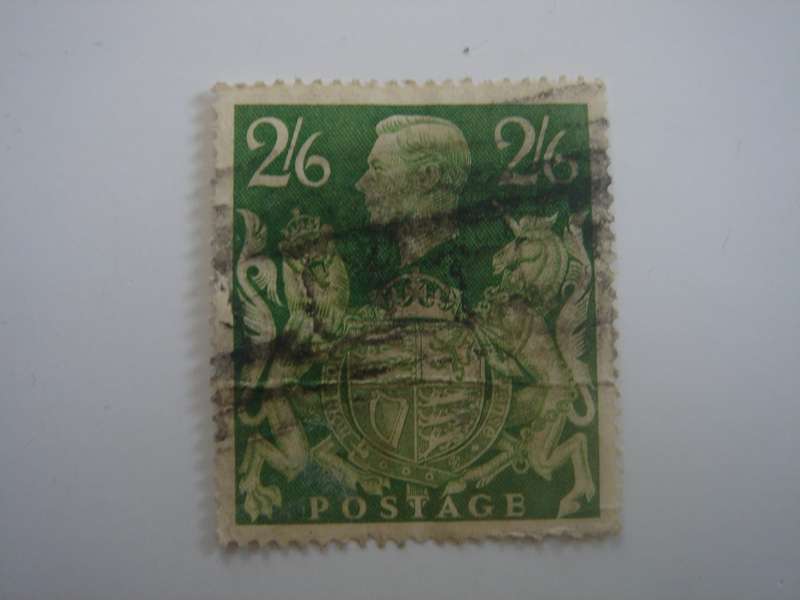 1939 England - King George VI - SG476a used, stamped