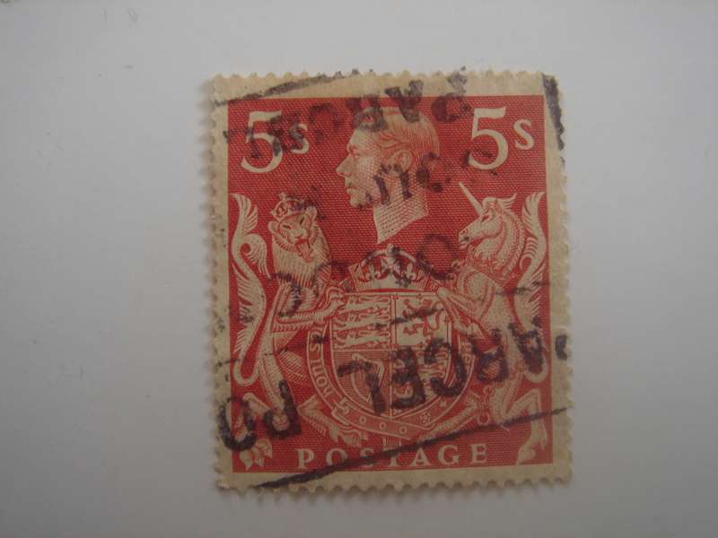 1939 England - King George VI - SG477 used, stamped