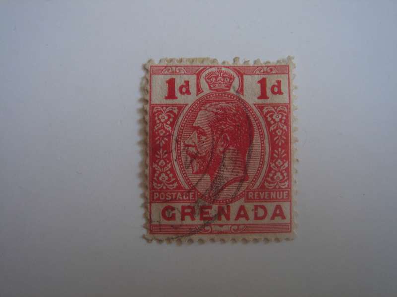 1913 Grenada - SG113 red used, stamped